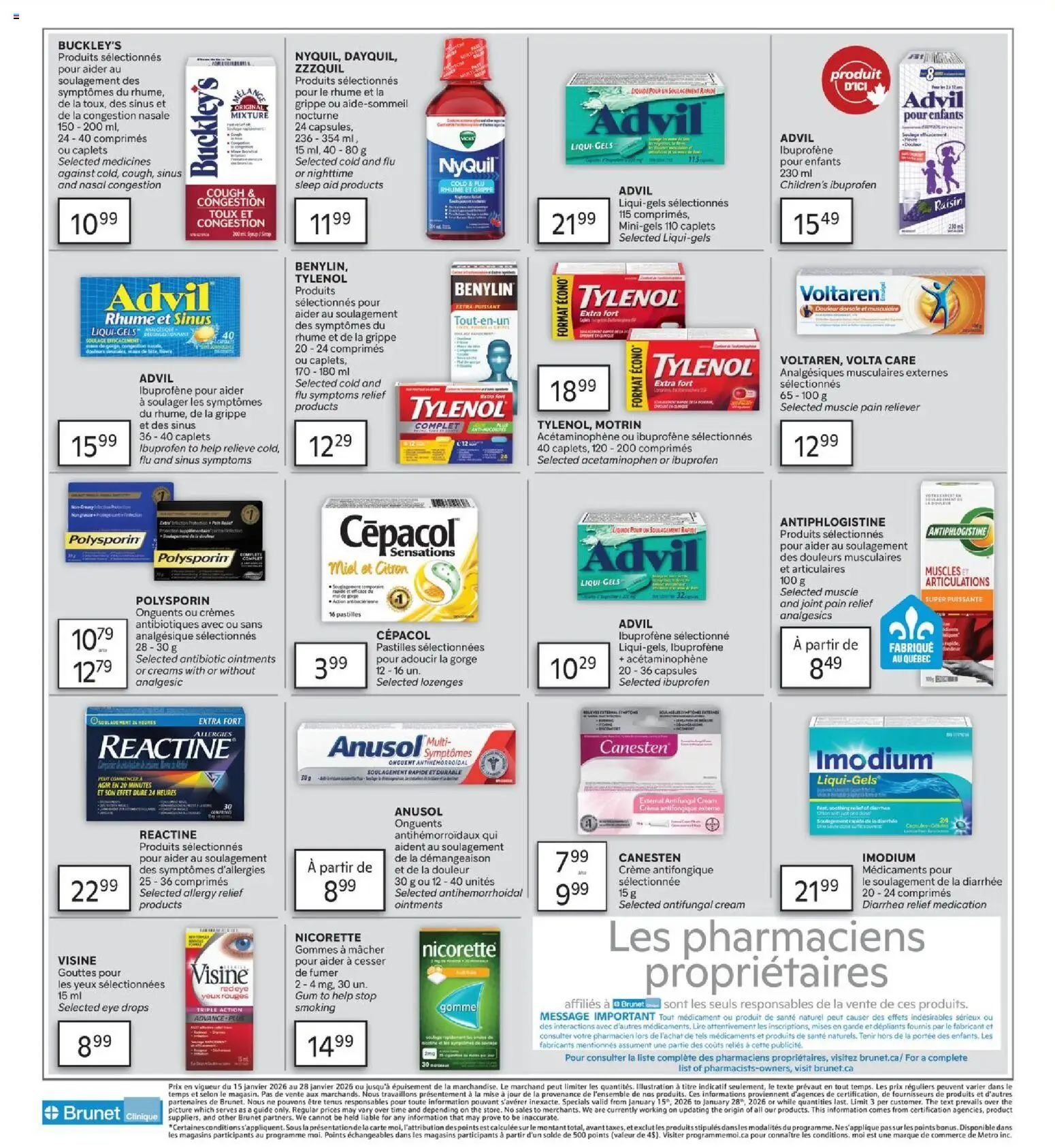Brunet - Clinique - page 4- valid from Jan 15, 2026