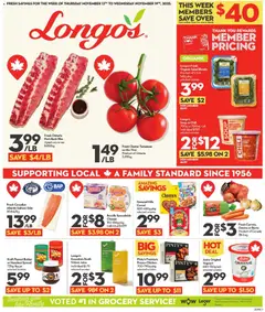 Preview Longo's weekly flyer / circulaire valid from Nov 13, 2025