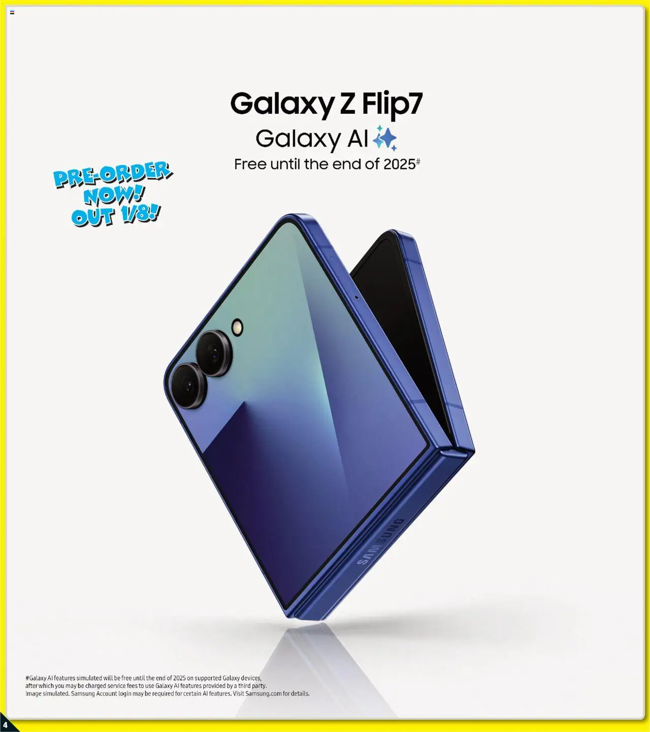 JB Hi-Fi Samsung Pre-Order - page 4- valid from 10/07/2025