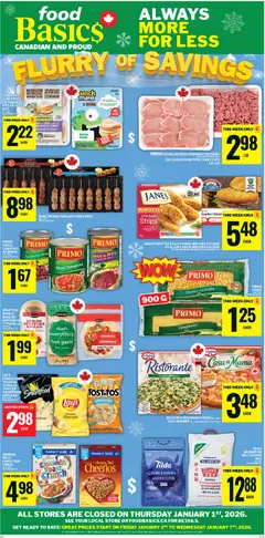 Preview Food Basics weekly flyer / circulaire valid from Jan 1, 2026