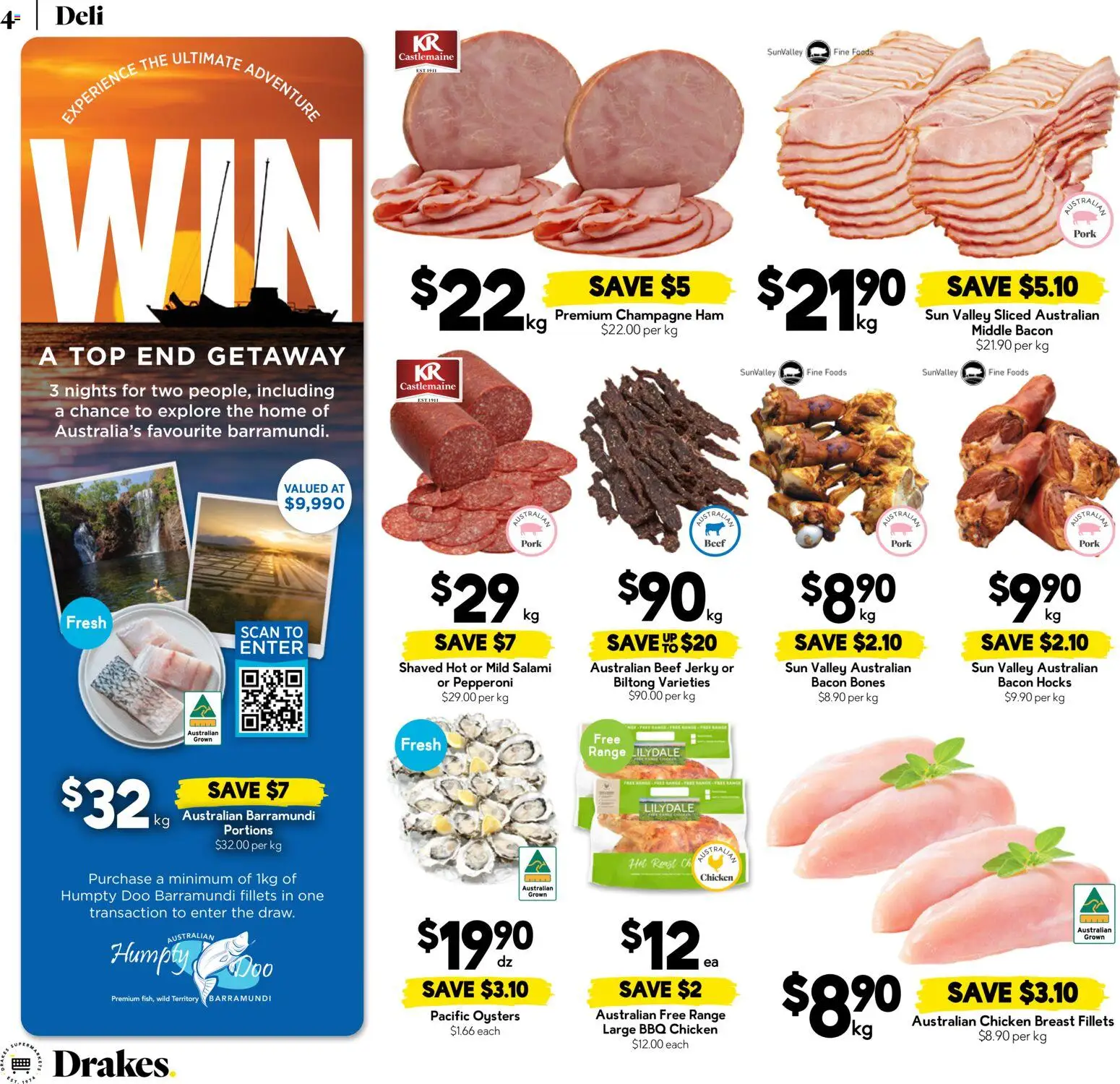 Drakes catalogue  - page 4- valid from 29/04/2026