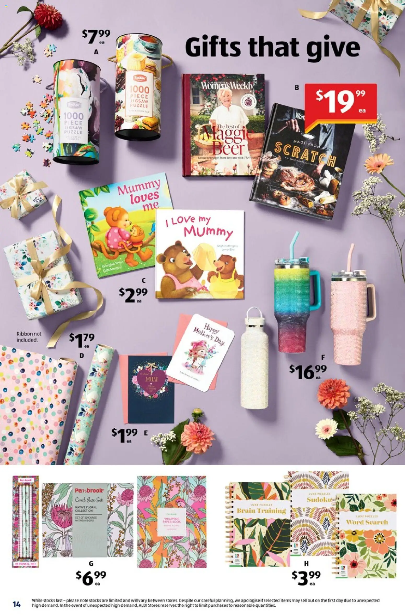 Aldi catalogue  - page 14- valid from 29/04/2026