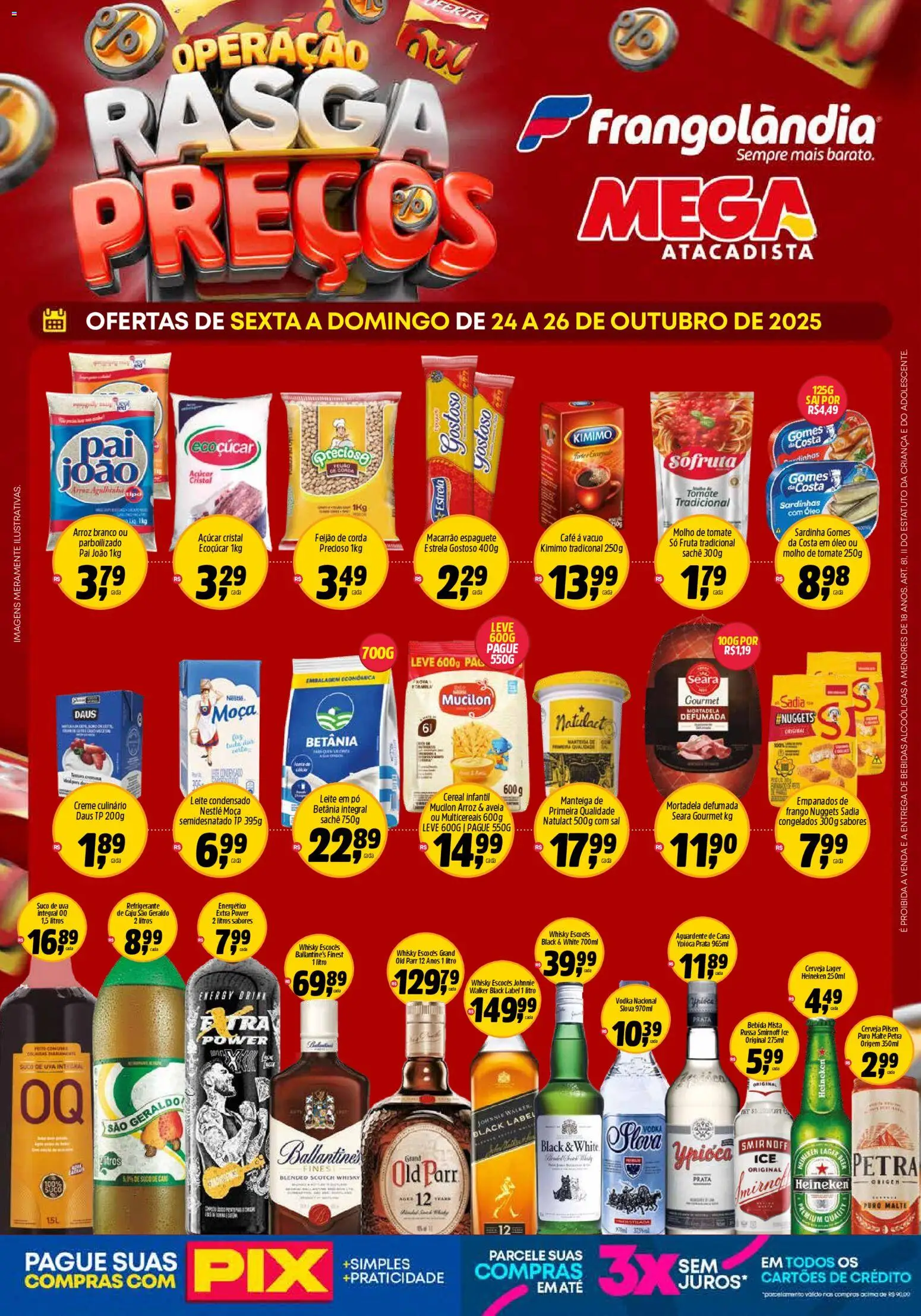 Frangolândia - Ofertas Rasga Preços - página 1- válido a partir de 24/10/2025
