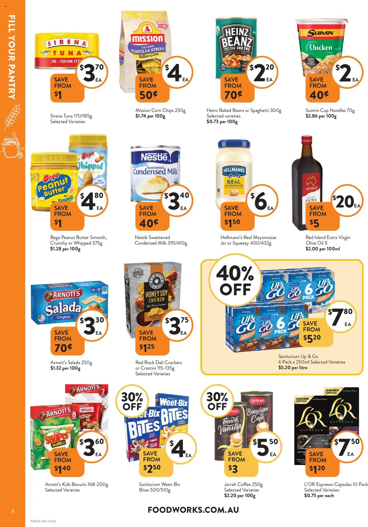 Foodworks Catalogue QLD - page 8- valid from 14/01/2026