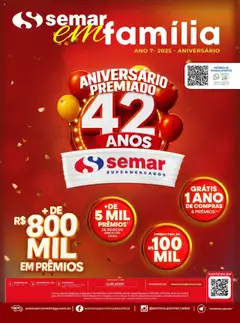 Pré-visualização Semar Supermercado - Ofertas do Mês válida a partir de 27/09/2025