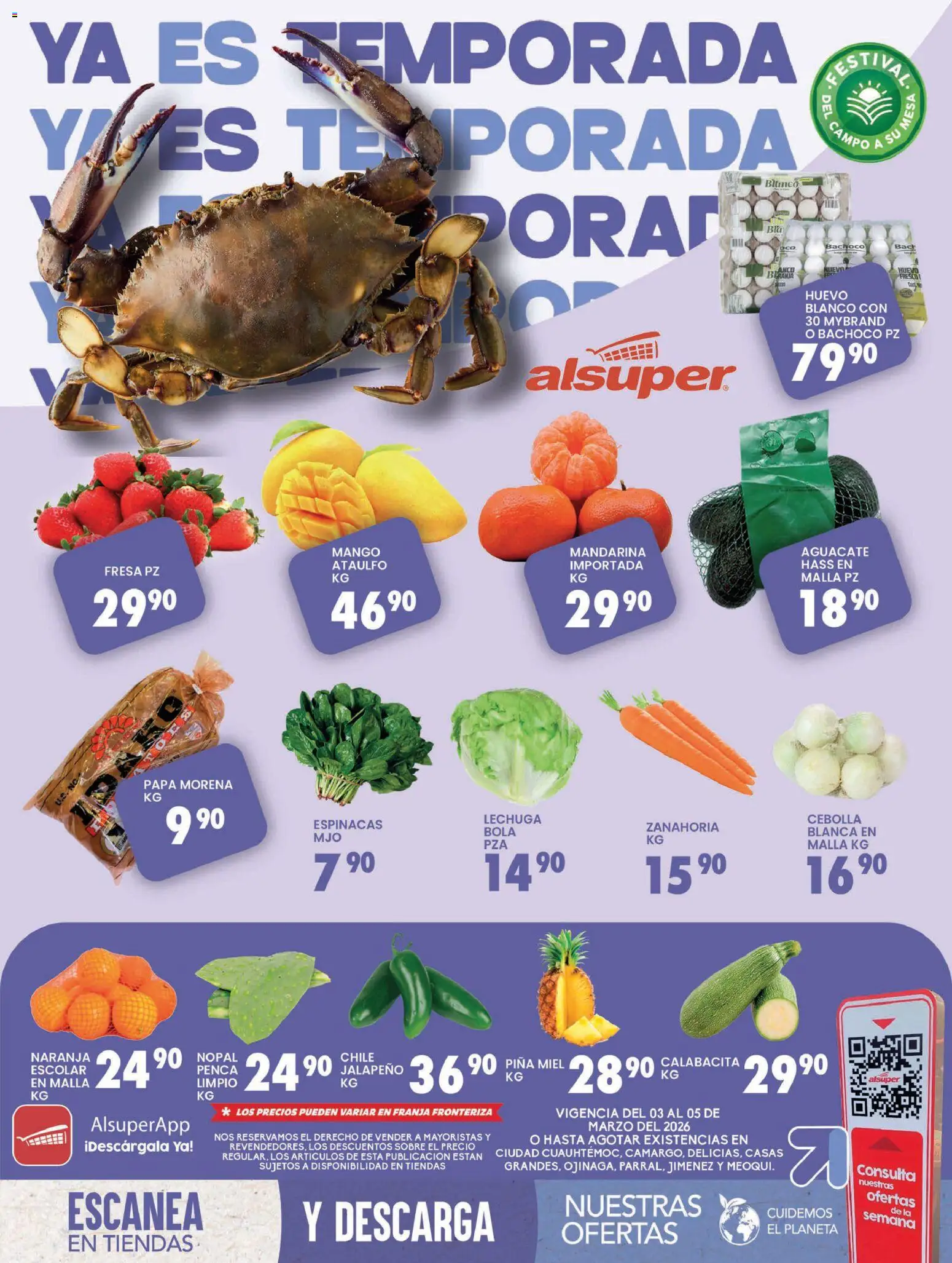 Alsuper folleto - página 1- válido desde 03/03/2026