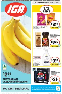 IGA catalogue preview - valid from 28/01/2026