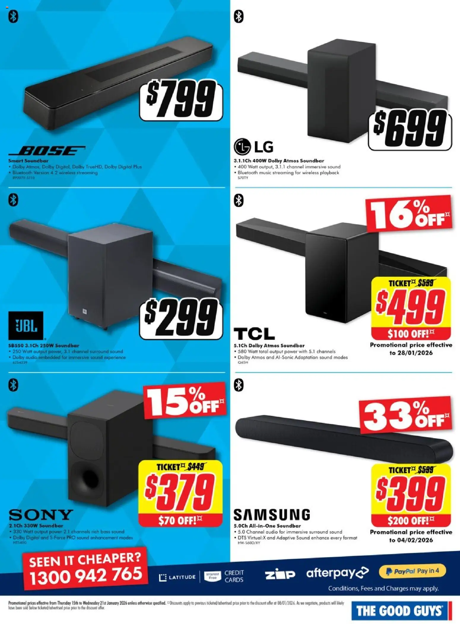 The Good Guys - Massive TV Sale - page 6- valid from 14/01/2026