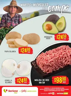 Soriana - Martes y Miércoles del Campo Híper: Ver, Tab, Chis, Camp, Yuc y Q. Roo válido desde 04/11/2025