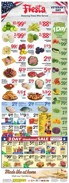 Preview Fiesta Mart Weekly Ad valid from 11/05/2025