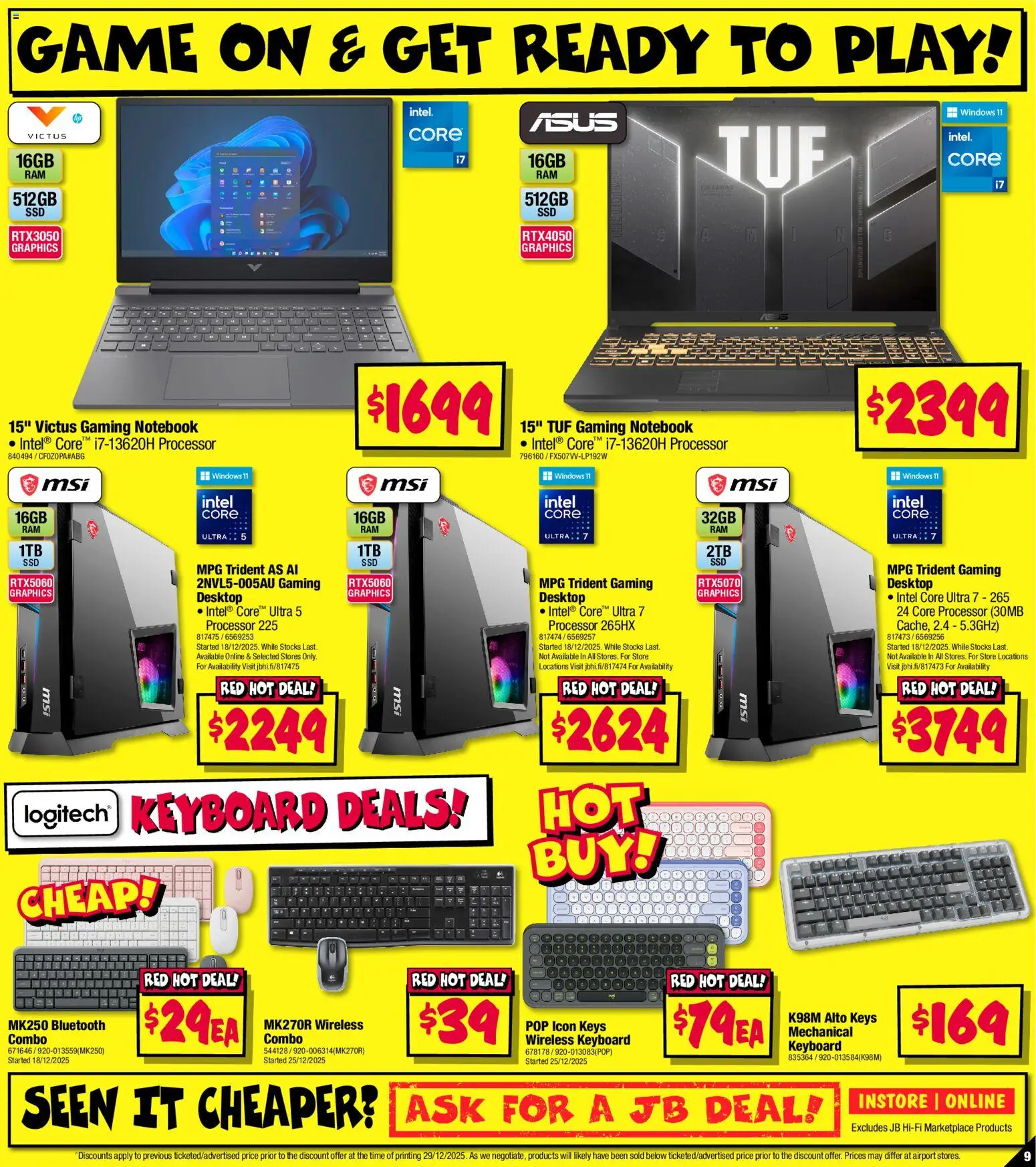 JB Hi-Fi  Catalogue  - page 9- valid from 08/01/2026