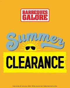 Barbeques Galore catalogue preview - valid from 09/01/2026