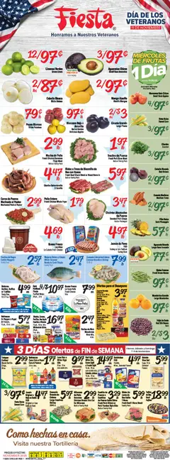 Preview Fiesta Mart Weekly Ad valid from 11/05/2025
