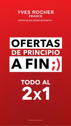 Yves Rocher Buen Fin  válido desde 28/10/2025