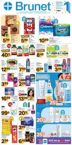 Preview Brunet weekly flyer / circulaire valid from Mar 12, 2026