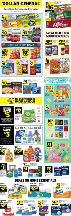Preview Dollar General Weekly Ad valid from 03/22/2026