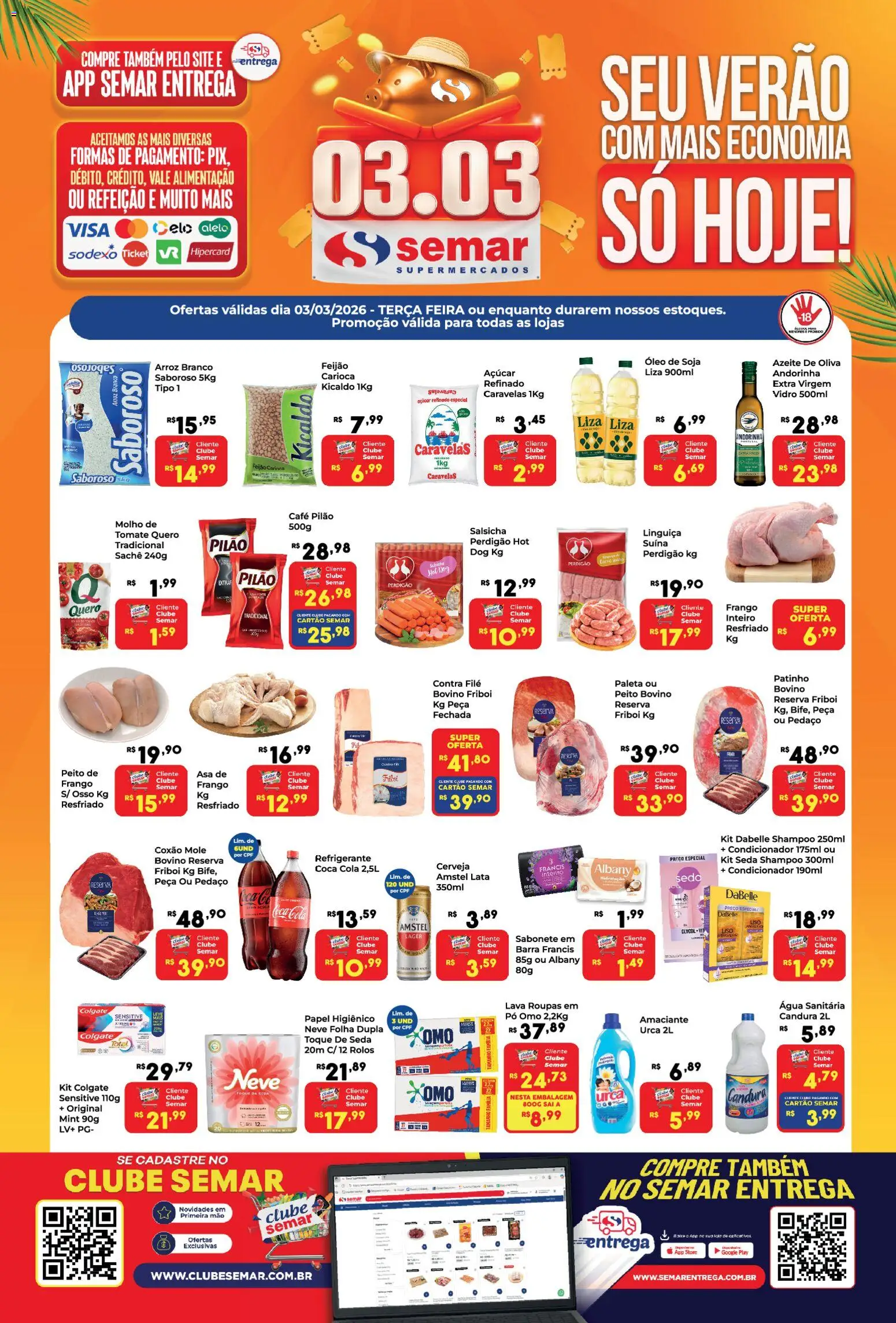 Semar Supermercado - Ofertas da semana - página 1- válido a partir de 03/03/2026
