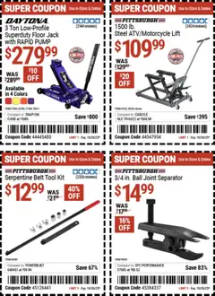 Preview Harbor Freight Coupon Deals valid from 10/13/2025