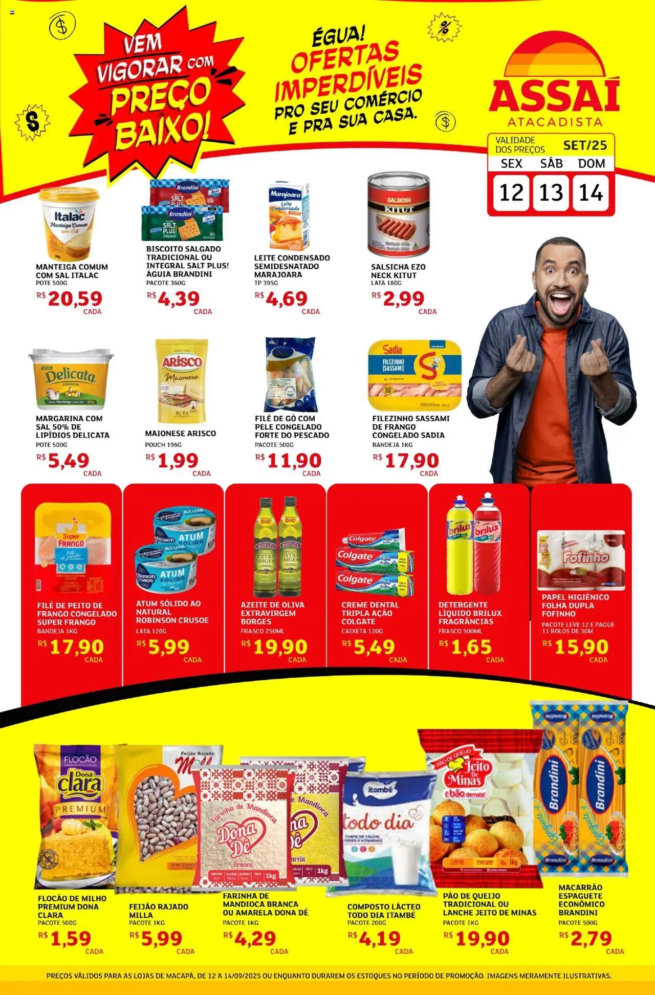 Encarte Assaí Atacadista - página 1- válido a partir de 12/09/2025
