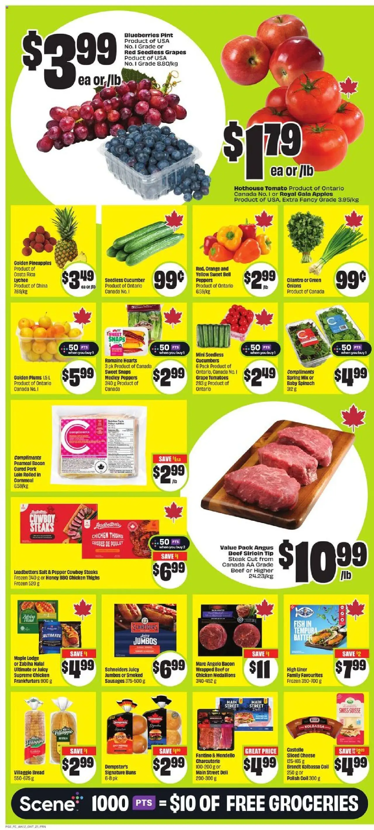 FreshCo weekly flyer / circulaire - page 4- valid from Jul 17, 2025