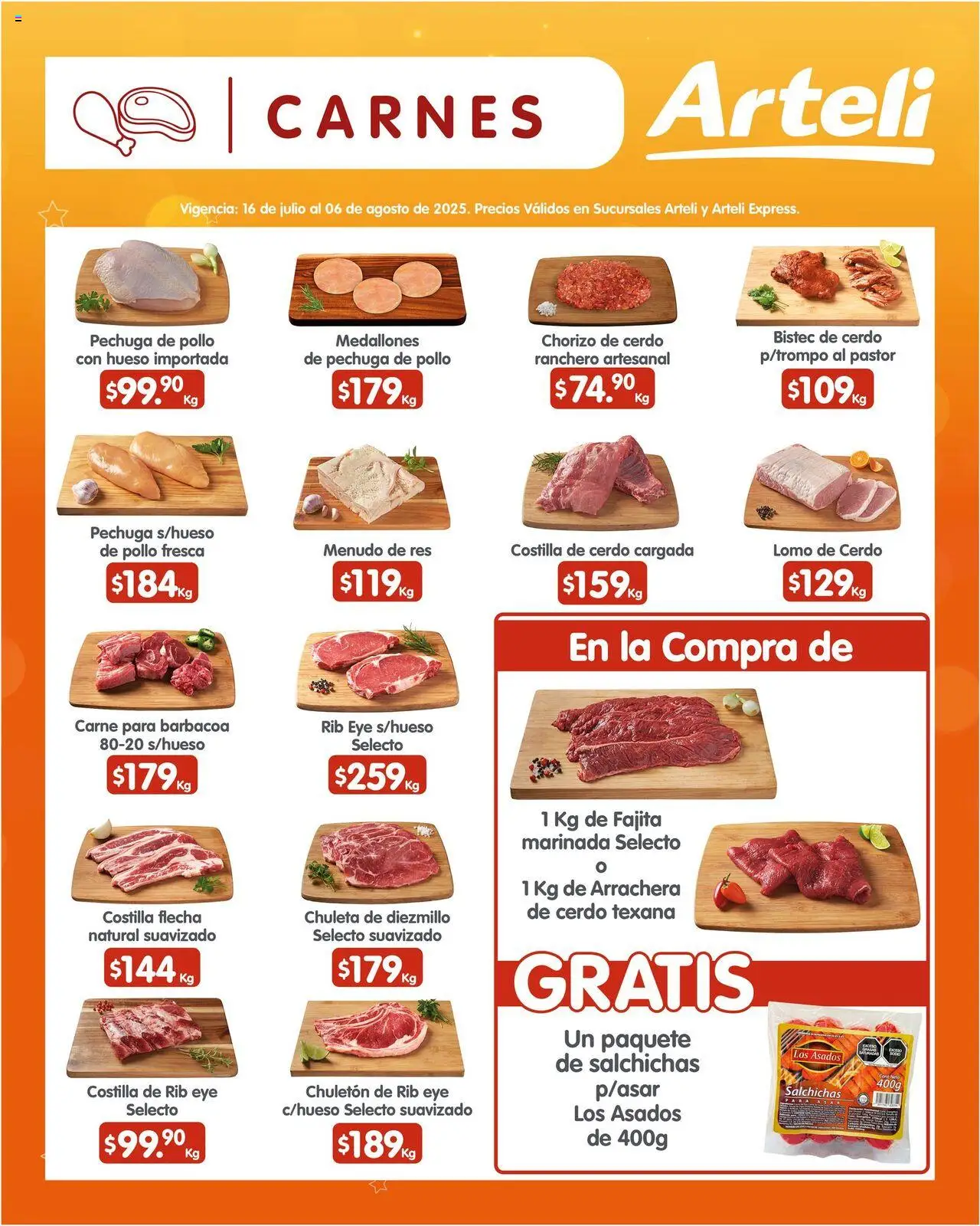 Arteli - Folleto de aniversario  - página 9- válido desde 16/07/2025