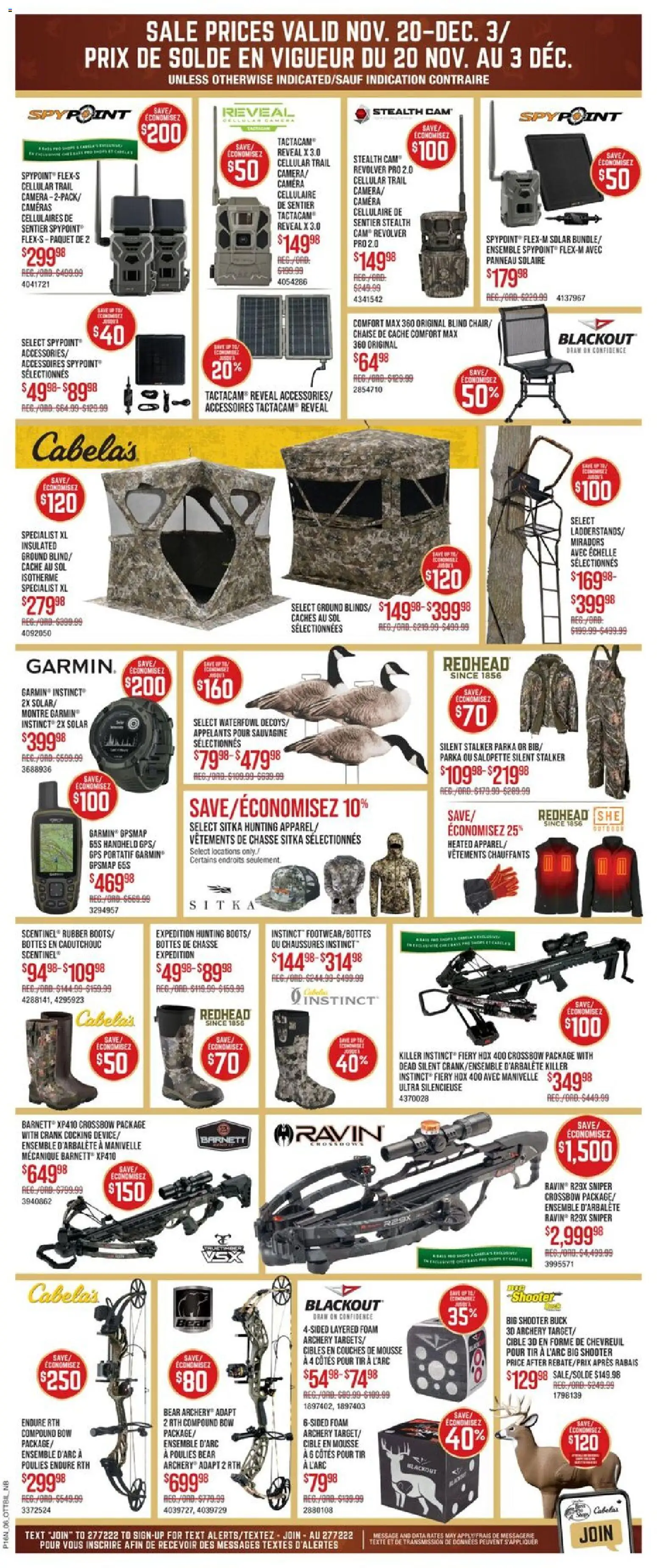 Cabelas - Black Friday  - page 6- valid from Nov 20, 2025