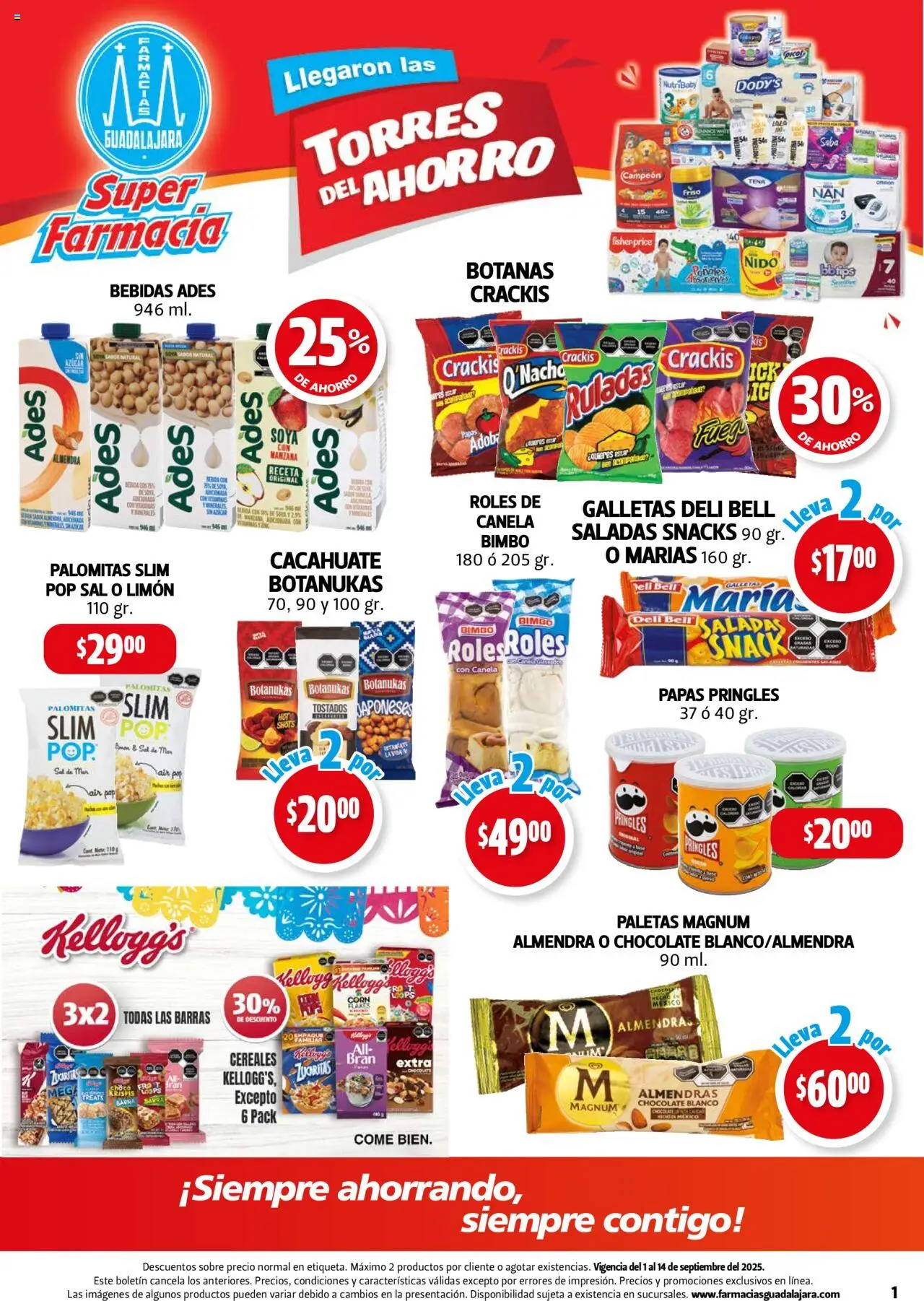 Farmacia Guadalajara - Catálogo - página 1- válido desde 01/09/2025
