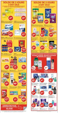 Preview Pharmaprix weekly flyer / circulaire valid from Sep 13, 2025