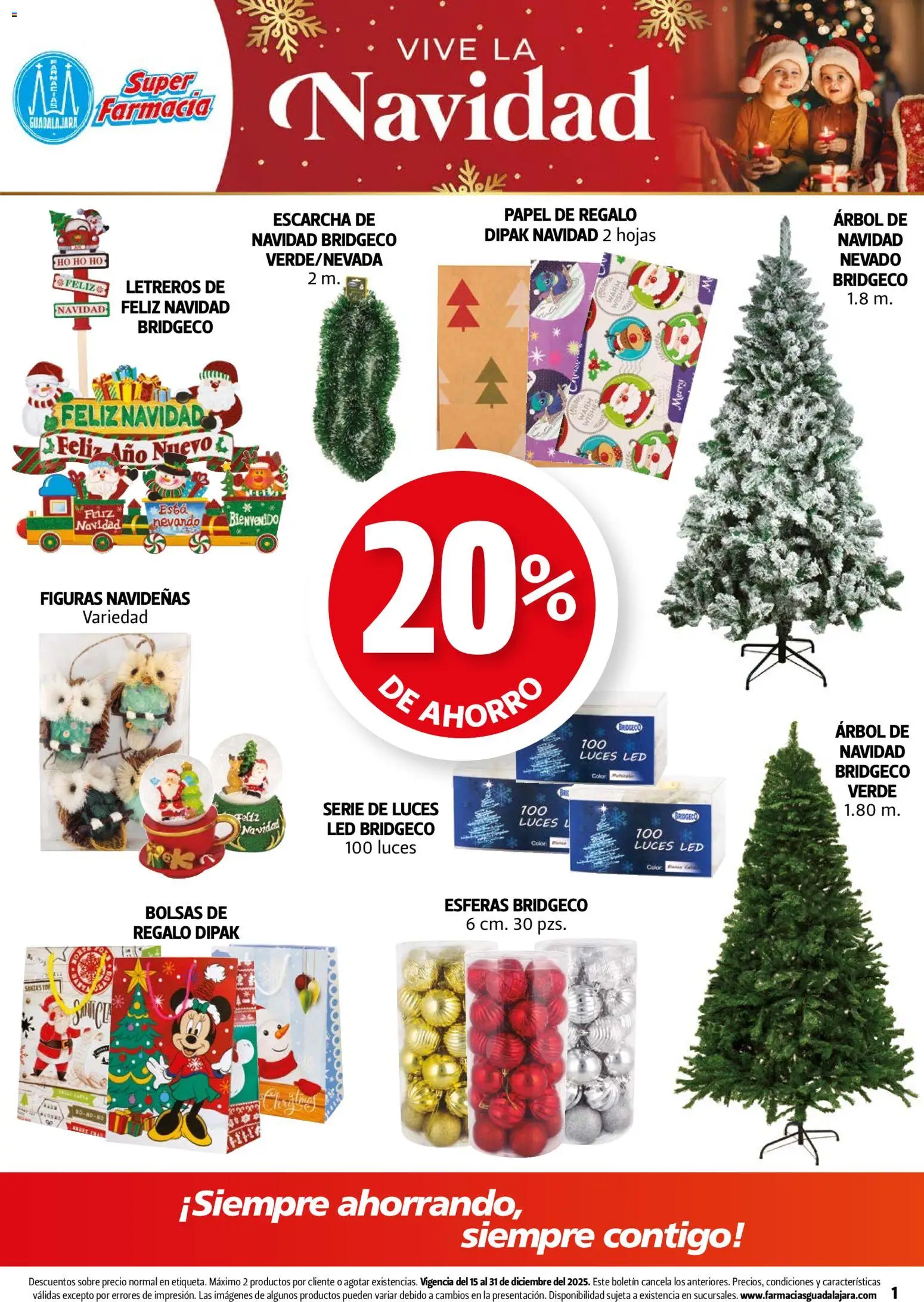 Farmacia Guadalajara catálogo - página 1- válido desde 15/12/2025