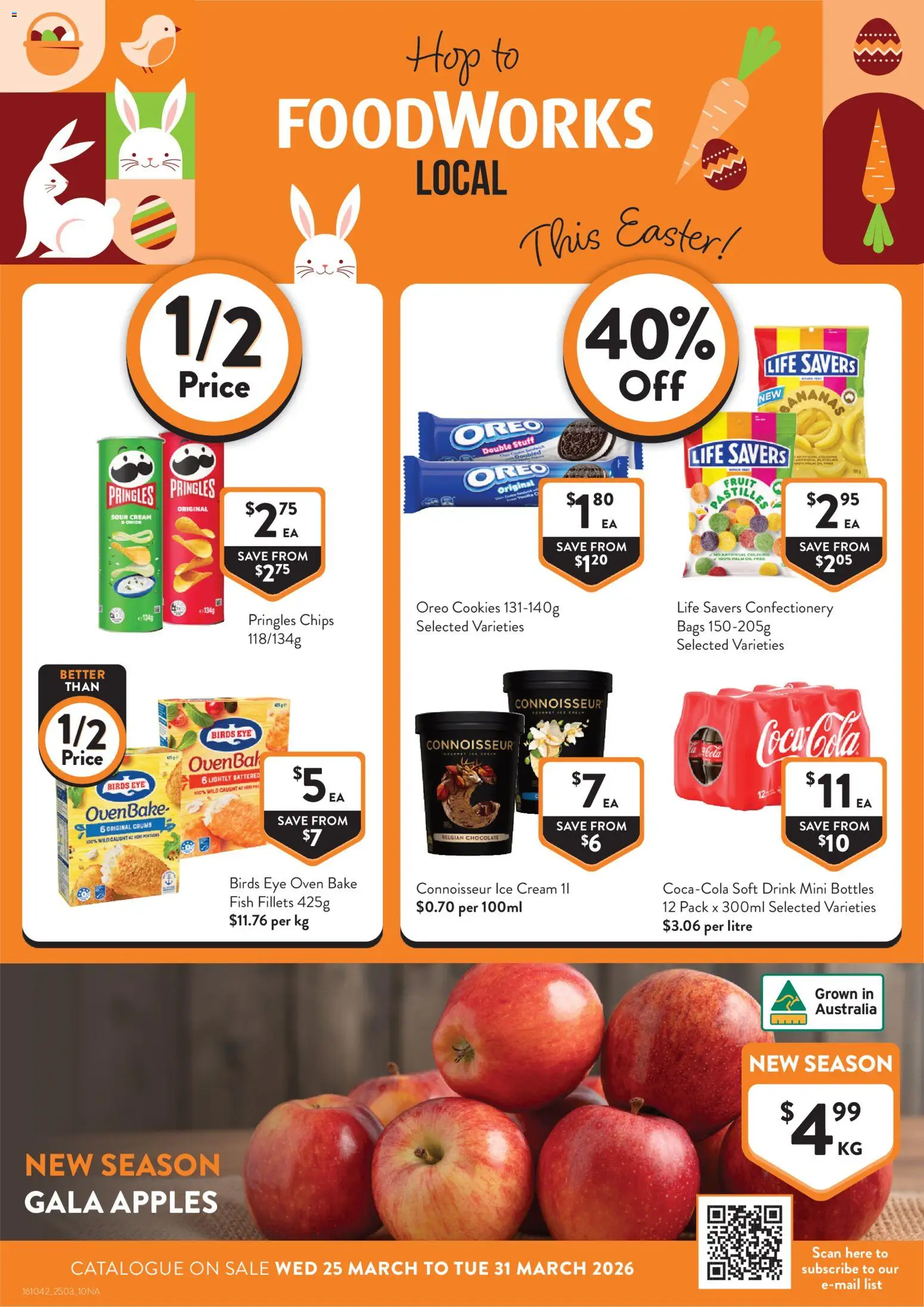 Foodworks catalogue  - page 1- valid from 25/03/2026
