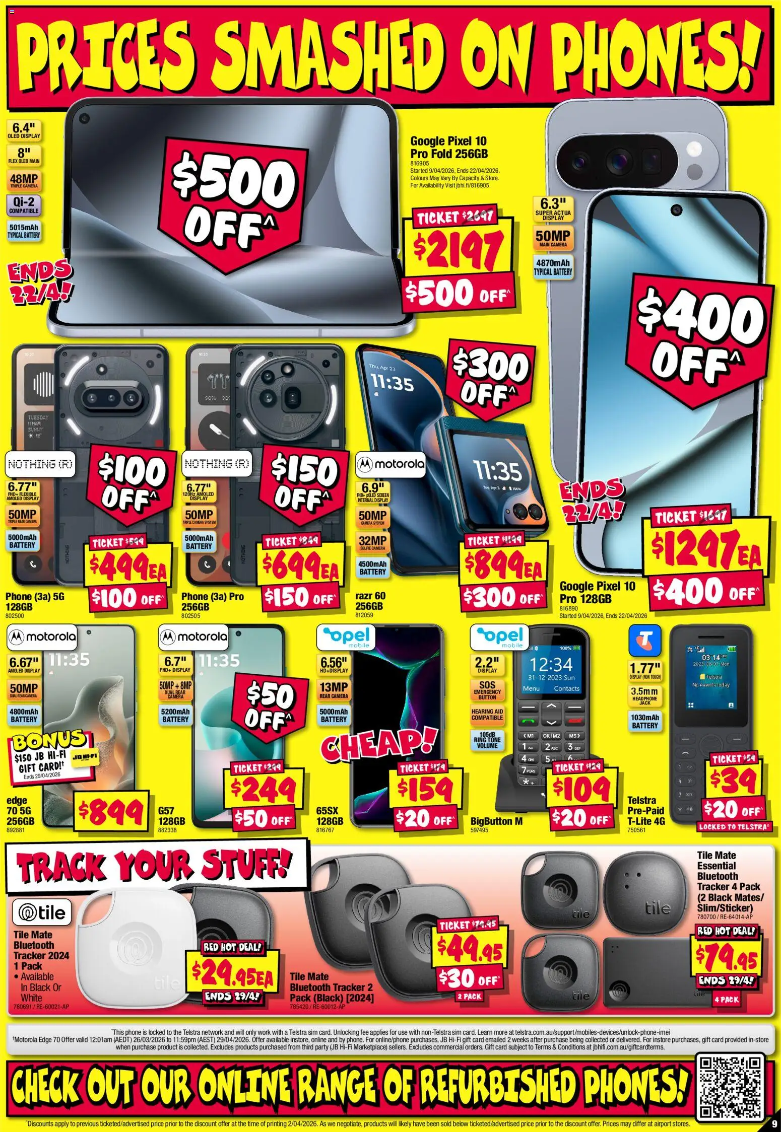 JB Hi-Fi catalogue  - page 9- valid from 16/04/2026