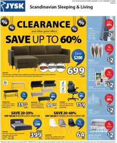 Preview JYSK weekly flyer valid from Jan 22, 2026