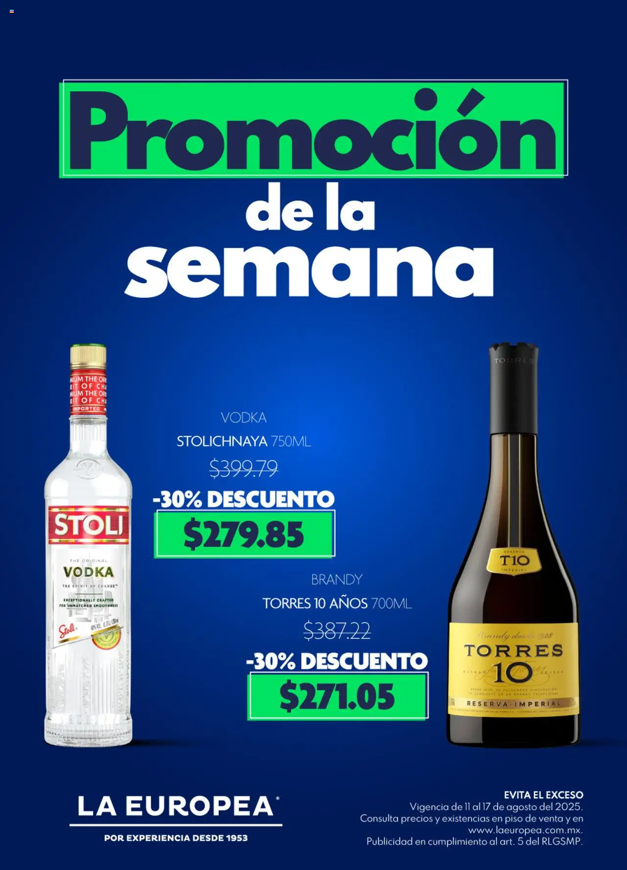La Europea - Catálogo Promoción de la semana - página 1- válido desde 11/08/2025
