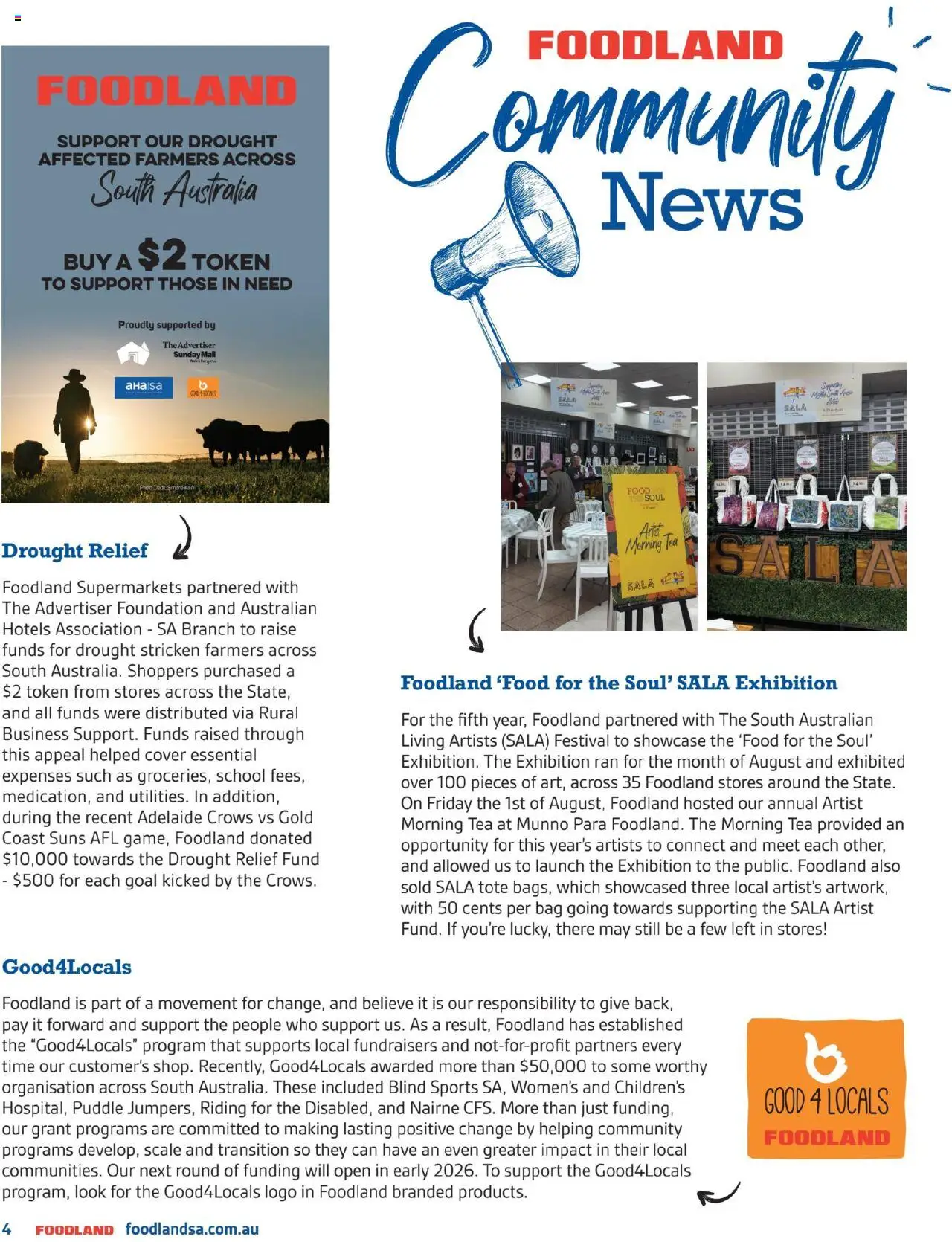 Foodland Mighty Magazine - Spring 2025 - page 4- valid from 01/09/2025