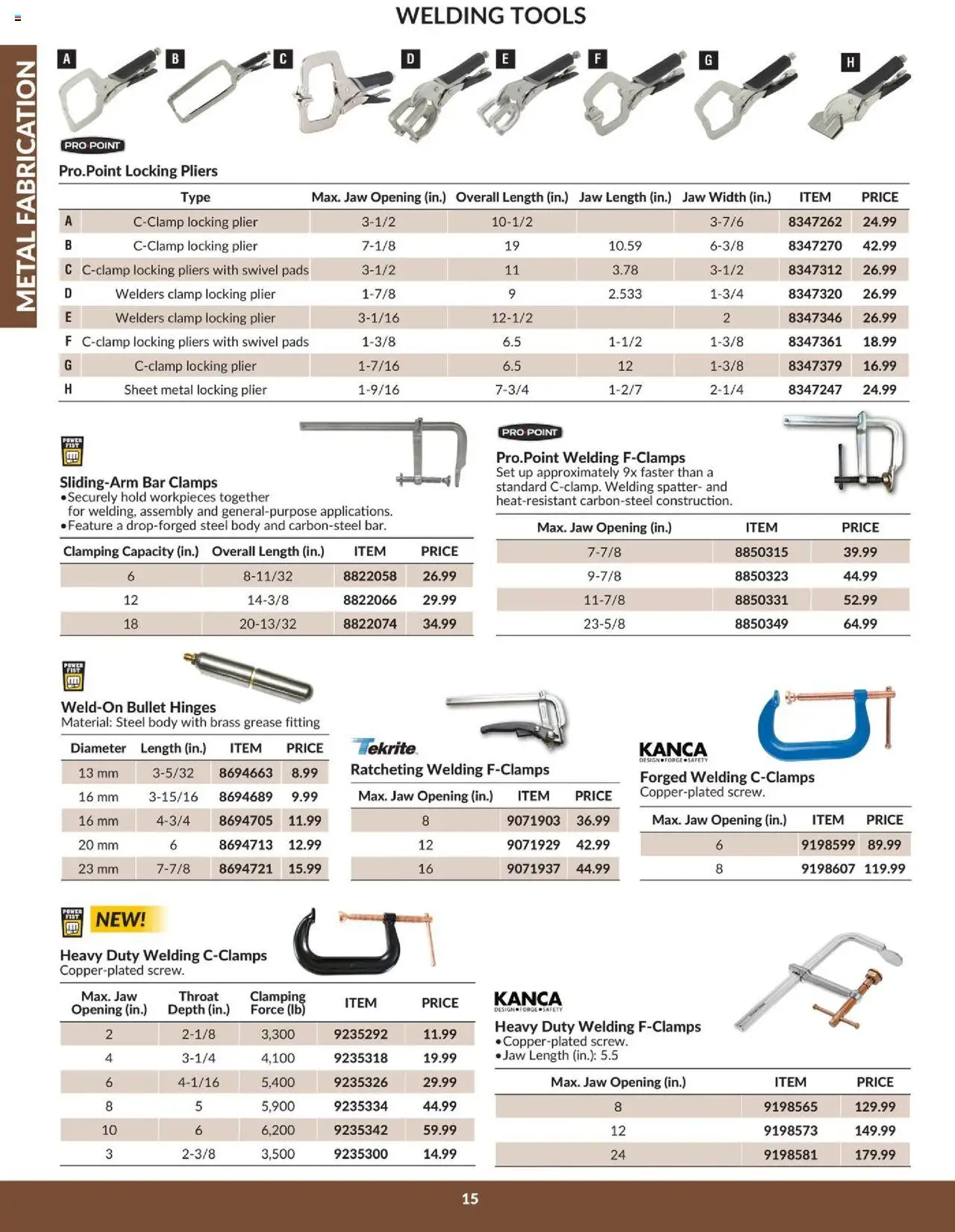 Princess Auto - Catalogue - Metal fabrication - page 17- valid from Apr 16, 2025