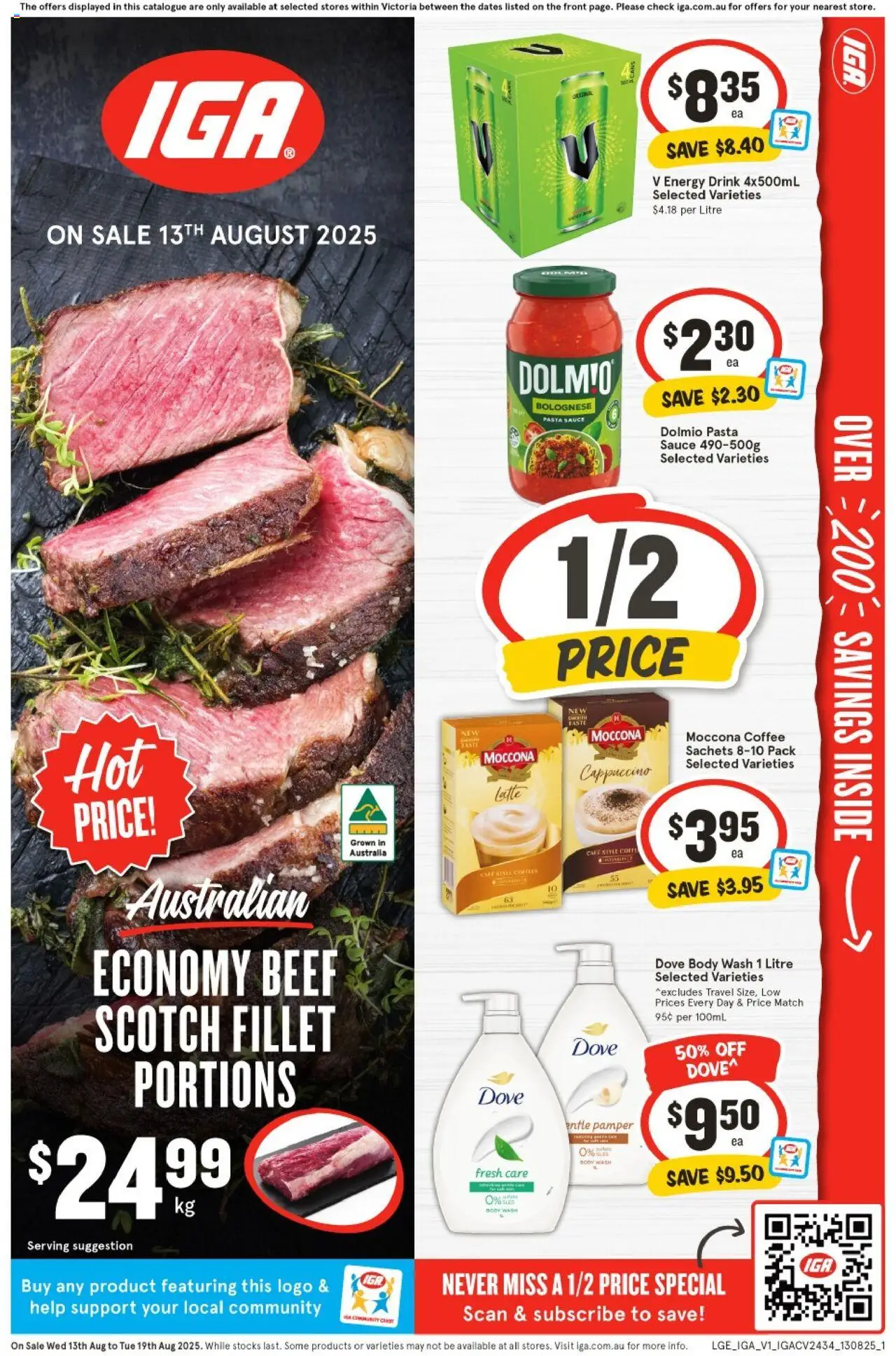 IGA Catalogue VIC - page 1- valid from 13/08/2025