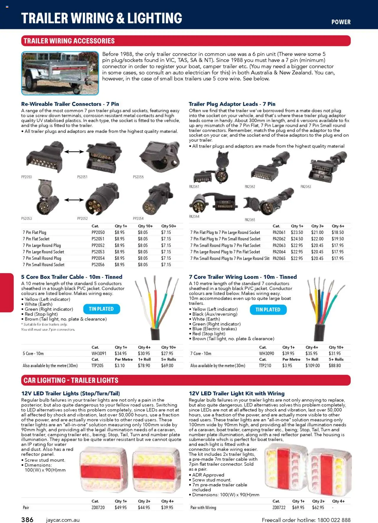 Jaycar Engineering & Scientific Catalogue 2025/2026  - page 386- valid from 09/07/2025