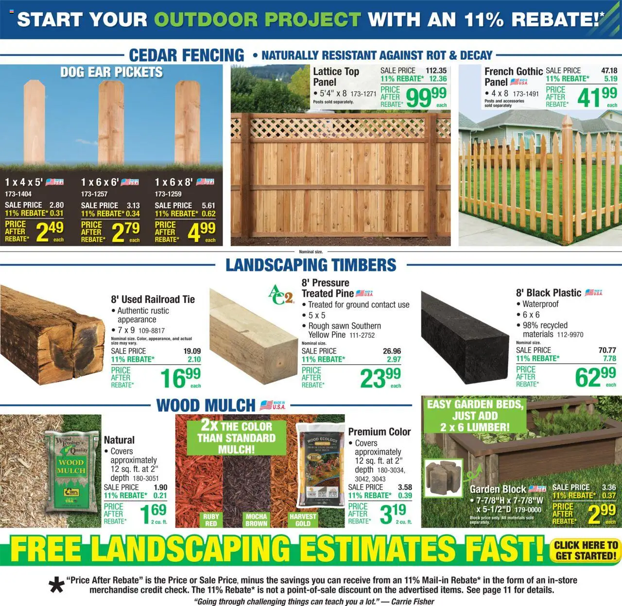 Menards Weekly Ad - page 4- valid from 07/17/2025