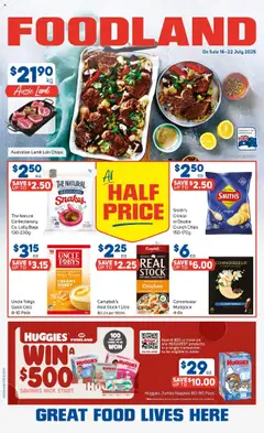 Foodland catalogue preview - valid from 16/07/2025