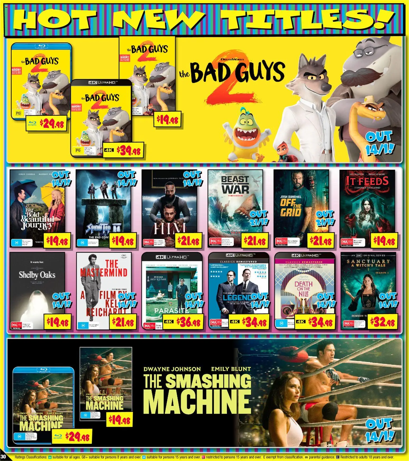 JB Hi-Fi  Catalogue  - page 30- valid from 08/01/2026