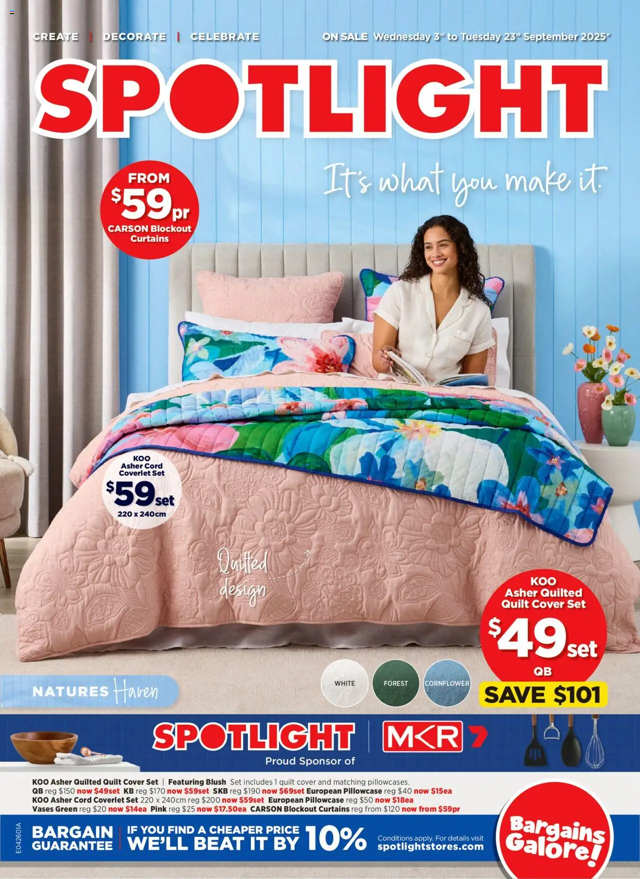 Spotlight Catalogue - page 1- valid from 03/09/2025