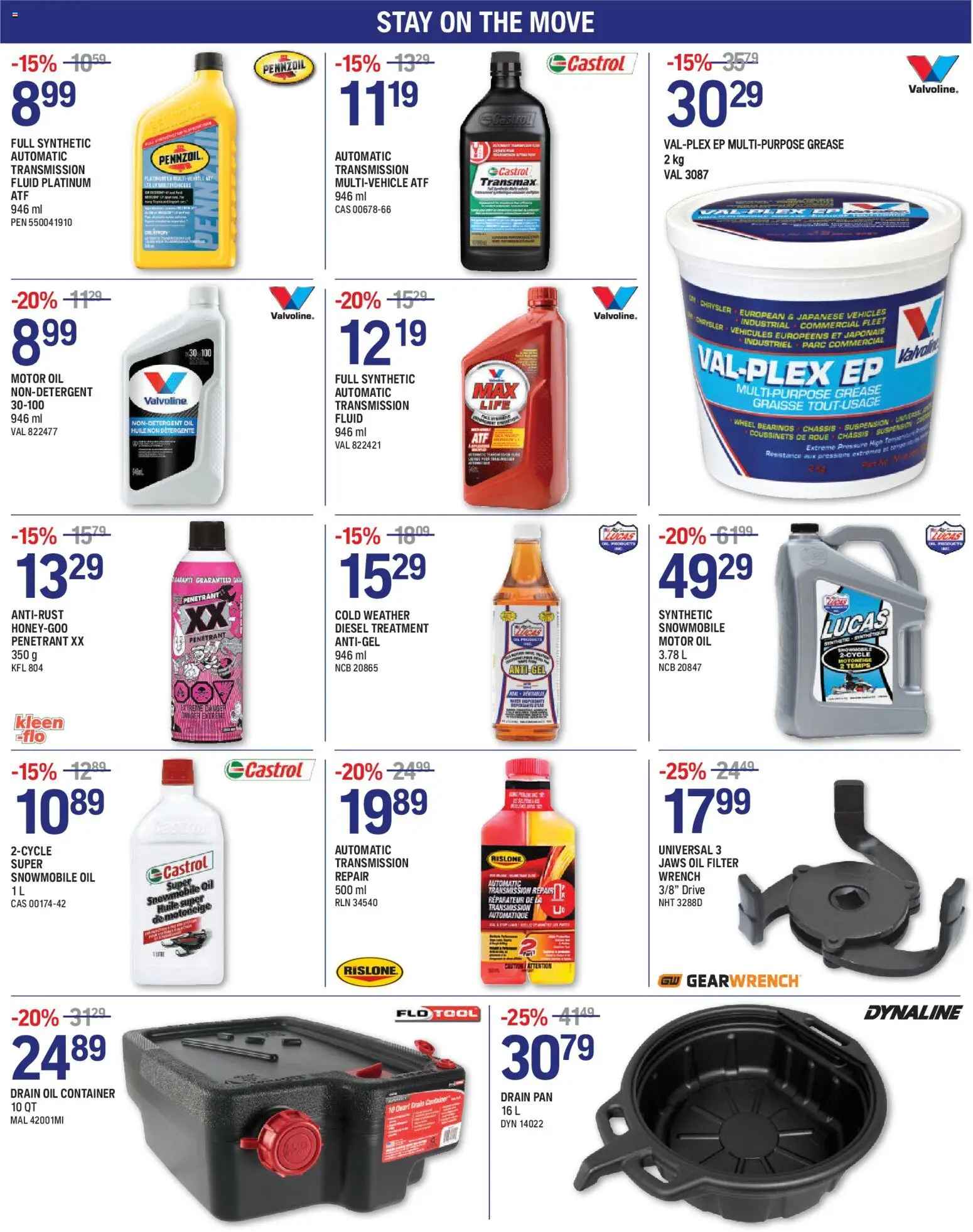 NAPA Auto Parts weekly flyer - page 2- valid from Jan 1, 2026