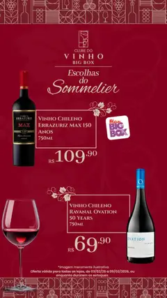 Pré-visualização Big Box - Ofertas Clube do Vinho válida a partir de 03/02/2026
