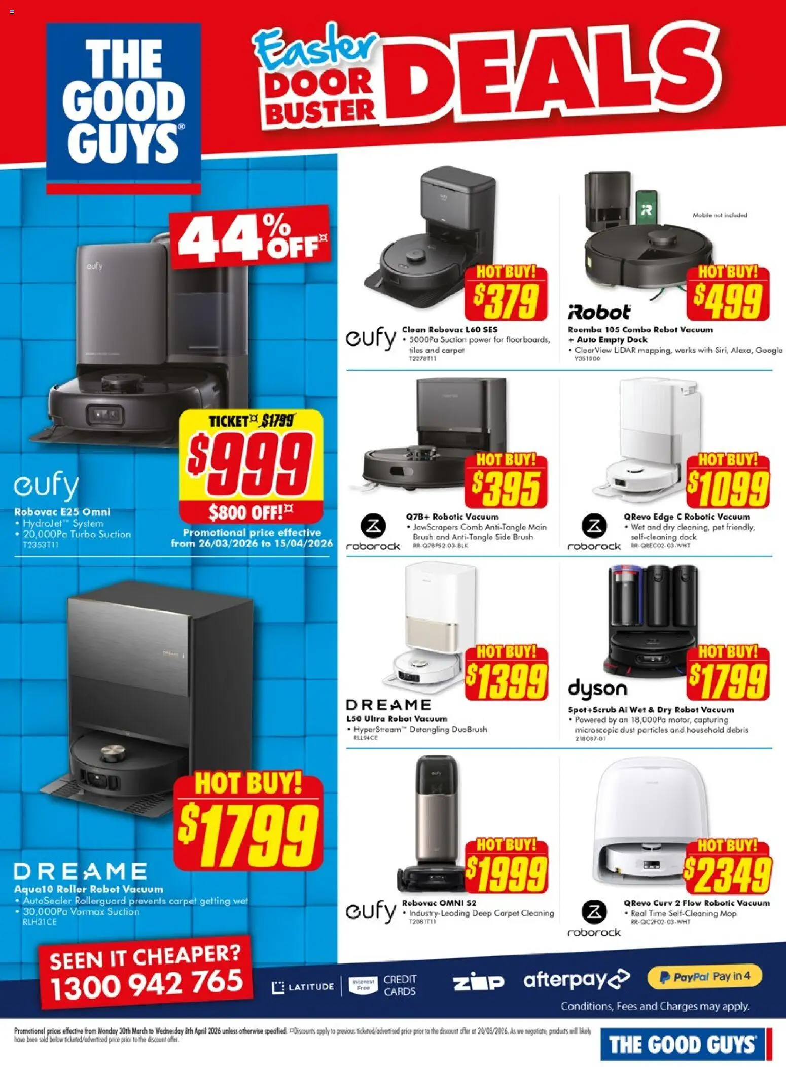 The Good Guys catalogue  - page 21- valid from 29/03/2026