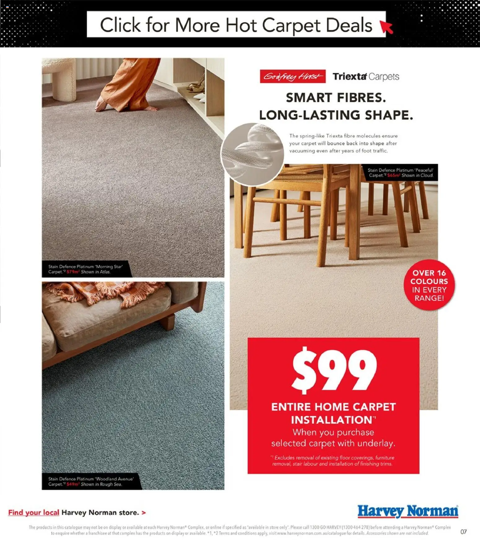 Harvey Norman Carpet & Flooring Black Friday Sale - page 7- valid from 13/11/2025