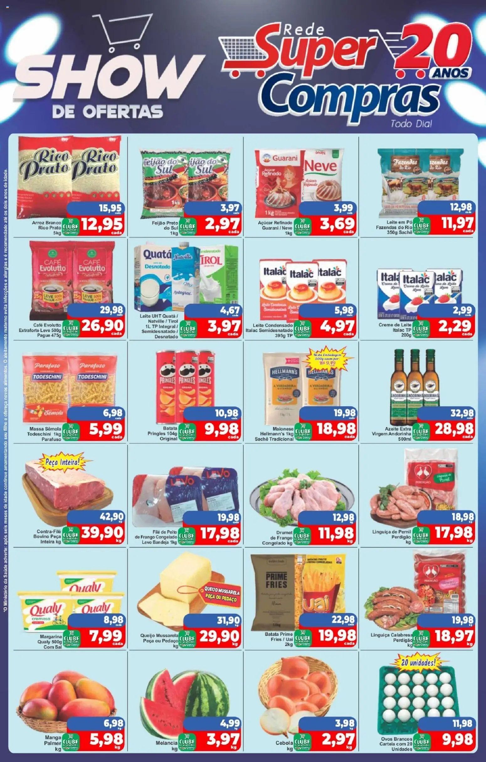 Rede Super Compras - Ofertas da semana - página 1- válido a partir de 24/10/2025
