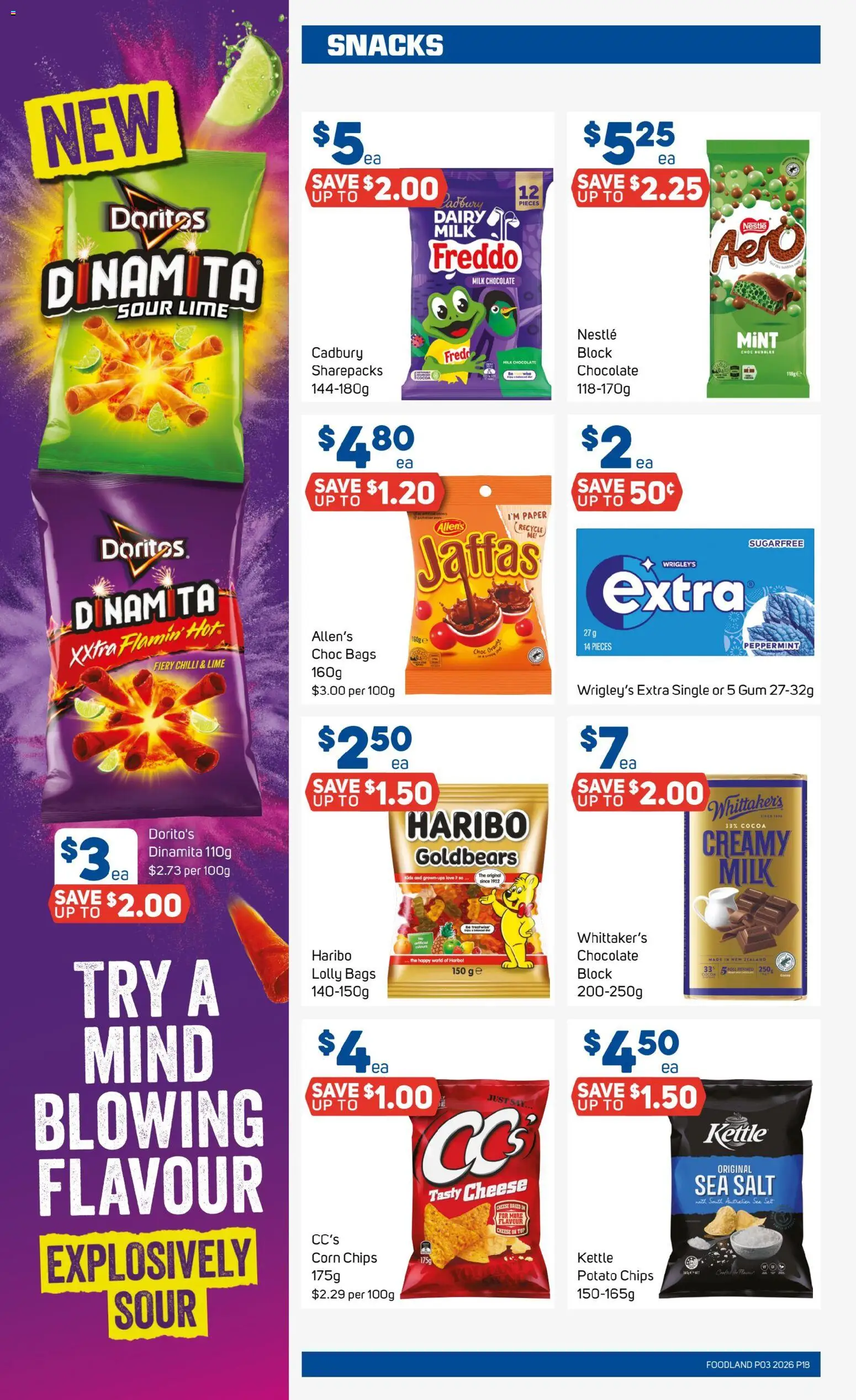 Foodland  Catalogue  - page 18- valid from 14/01/2026