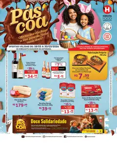 Pré-visualização Hirota Food ofertas Quinzenal  válida a partir de 18/03/2026