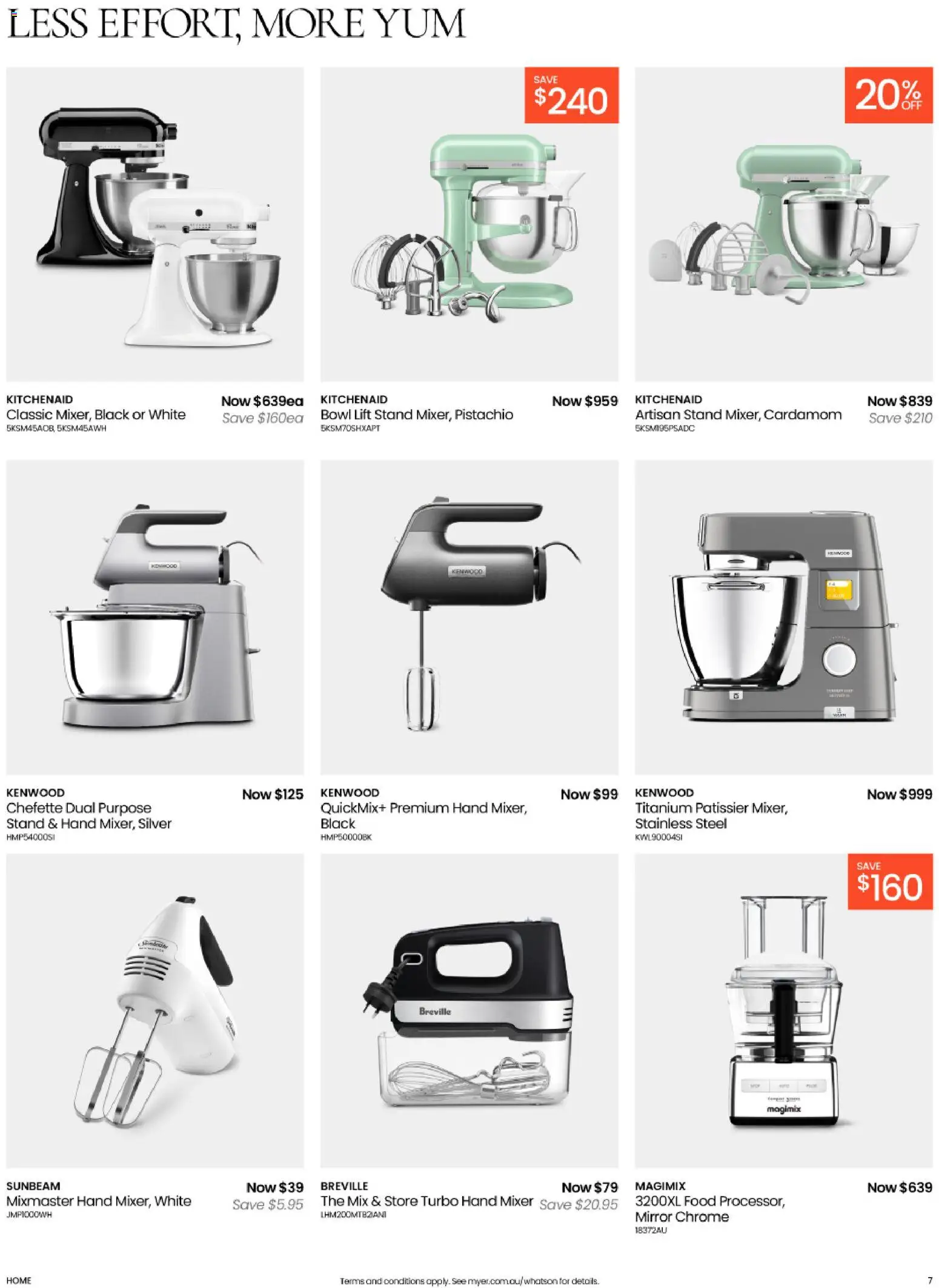 Myer Catalogue Home & Living Essentials  - page 7- valid from 11/11/2025