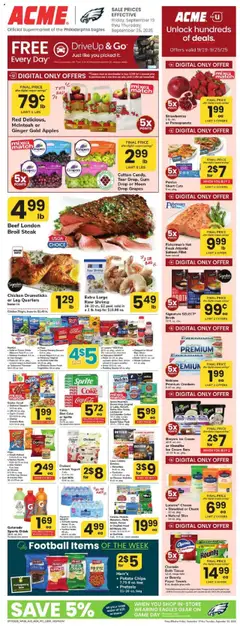 Preview Acme Weekly Ad valid from 09/19/2025
